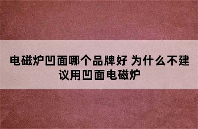 电磁炉凹面哪个品牌好 为什么不建议用凹面电磁炉